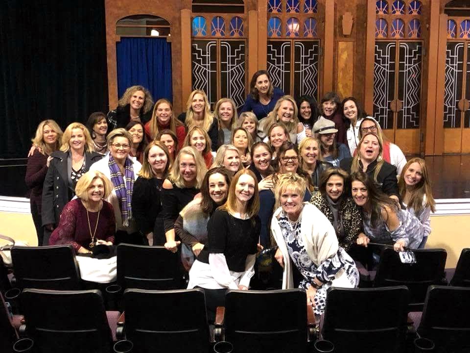 Women's leadership event audience